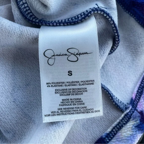 Jessica Simpson Ciara Dress in Purple Lilypad Size S (NWT) - Picture 11 of 12